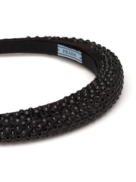 prada crystal headband|prada headband price.